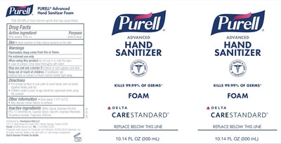 Label (New Freshorize Delta Purell Label)
